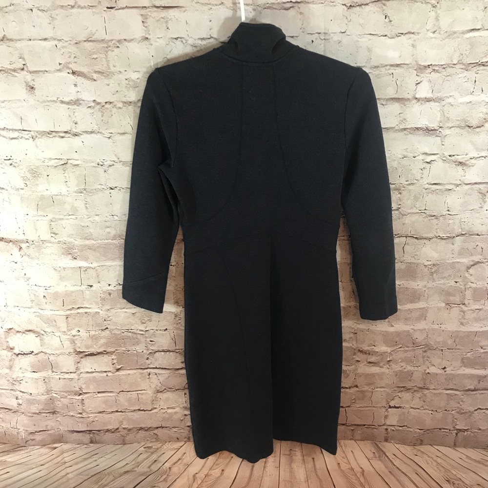 Athleta Cassidy Ponte Zip Long Sleeve Dress - Picture 5 of 7